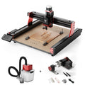 Twotrees TTC450 PRO CNC Router Machine + Vacuum Cleaner M1 + 4th Axis