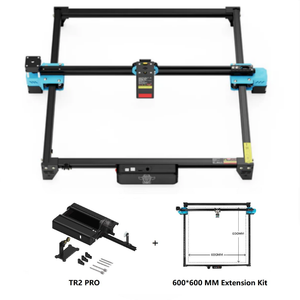 Twotrees TTS-20 Pro 20W Laser Engraver Machine + TR2 Pro Rotary + Extension Kit