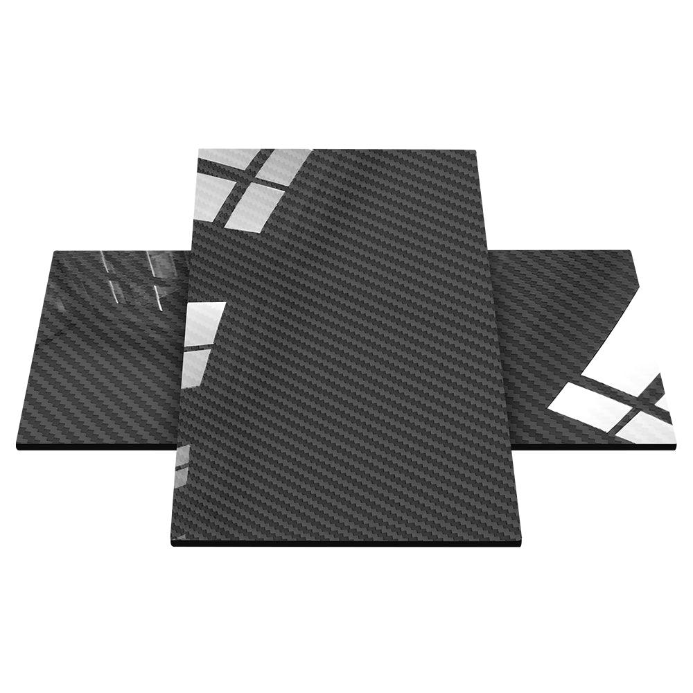 Twotrees CNC material carbon fiber plate 3K twill glossy - TwoTrees Official Shop