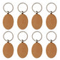 Wooden ID Tags Blank Rectangle Wooden Key Chain Diy - TwoTrees Official Shop
