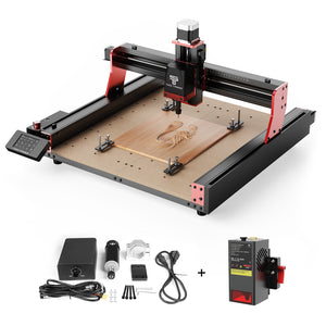 Twotrees TTC450 PRO CNC Router Machine + 500W Spindle + TC20 laser module