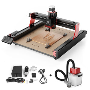 Twotrees TTC450 PRO CNC Router Machine + 500W Spindle + Vacuum Cleaner M1