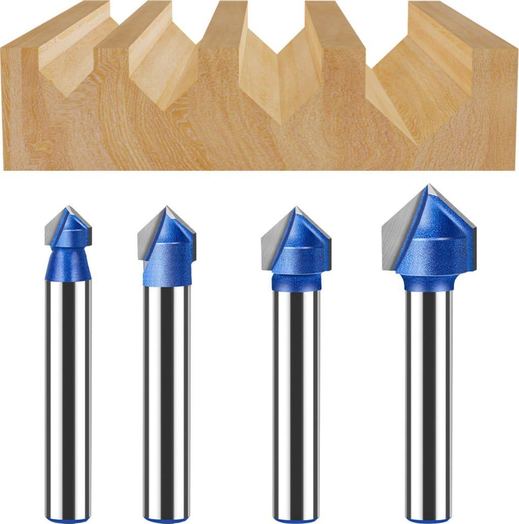 Twotrees V-groove cutter 90° 6 mm set of 4 - TwoTrees Official Shop